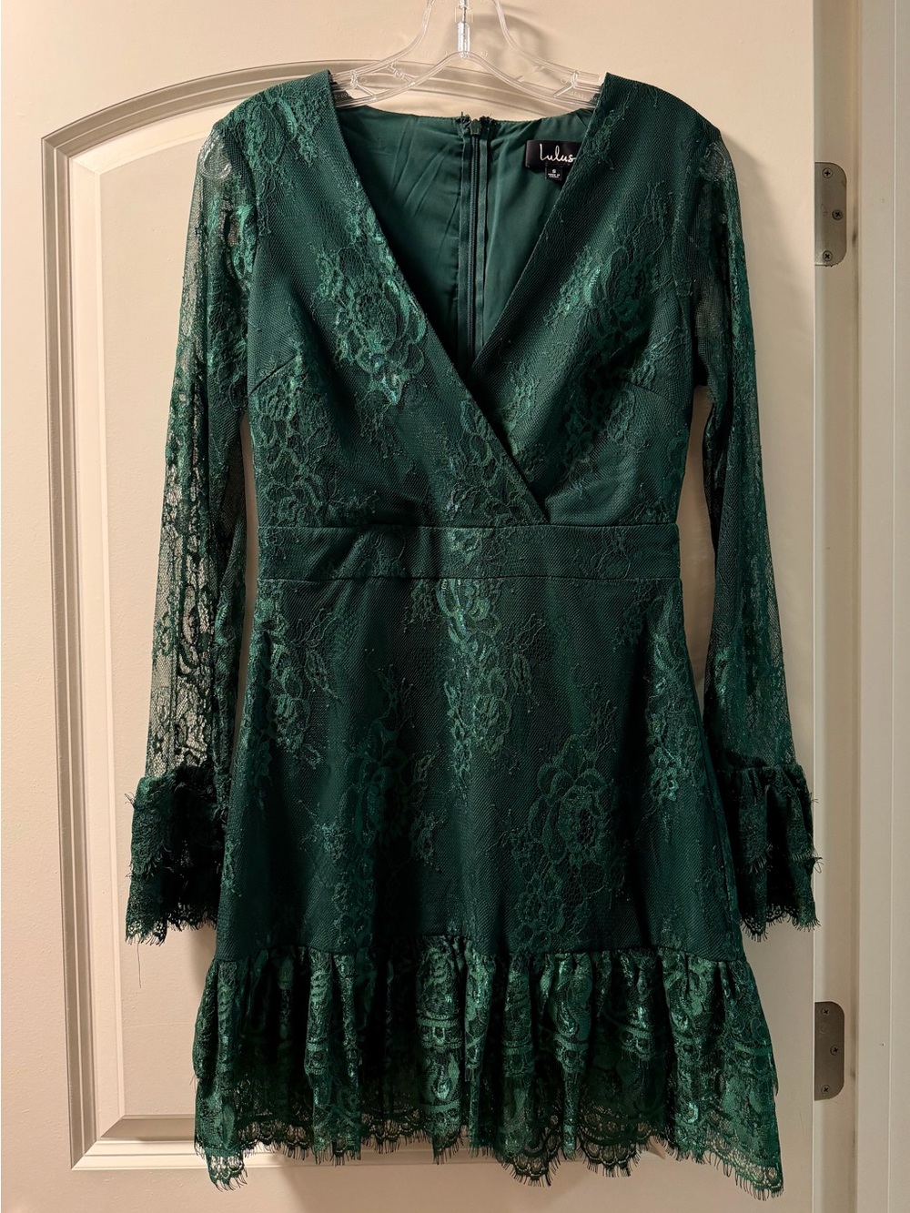 Lulu's Green Long-Sleeve Dress | Women’s S